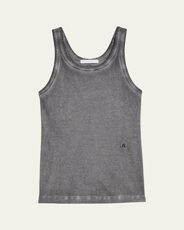 Garment-Dyed Racerback Tank Top
